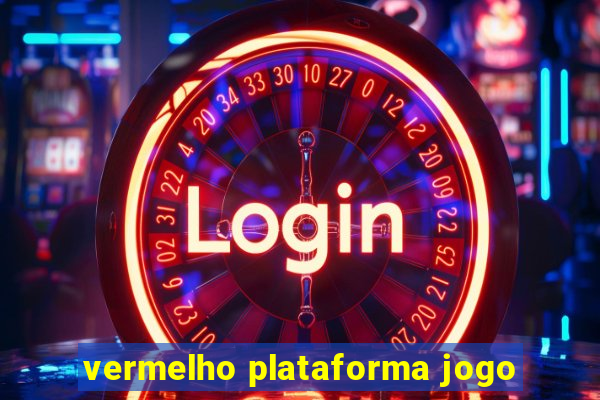 vermelho plataforma jogo